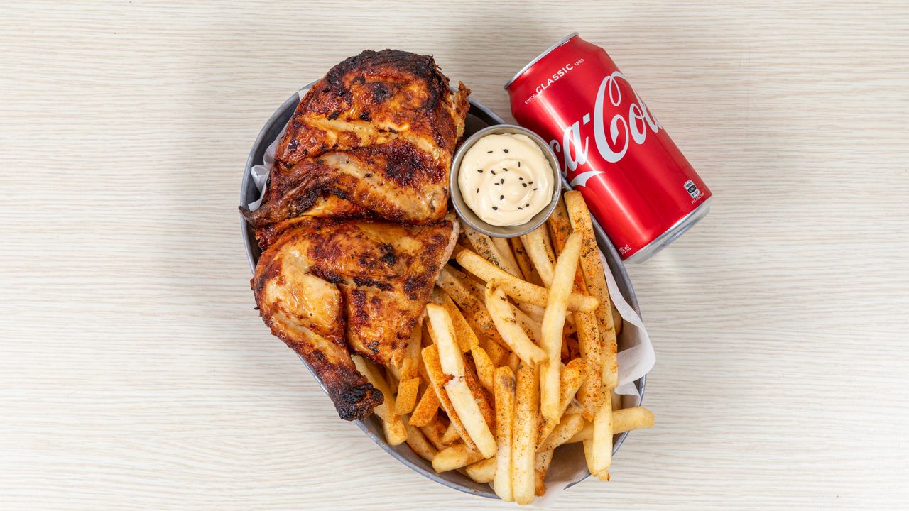Charcoal Chicken Shish Plate