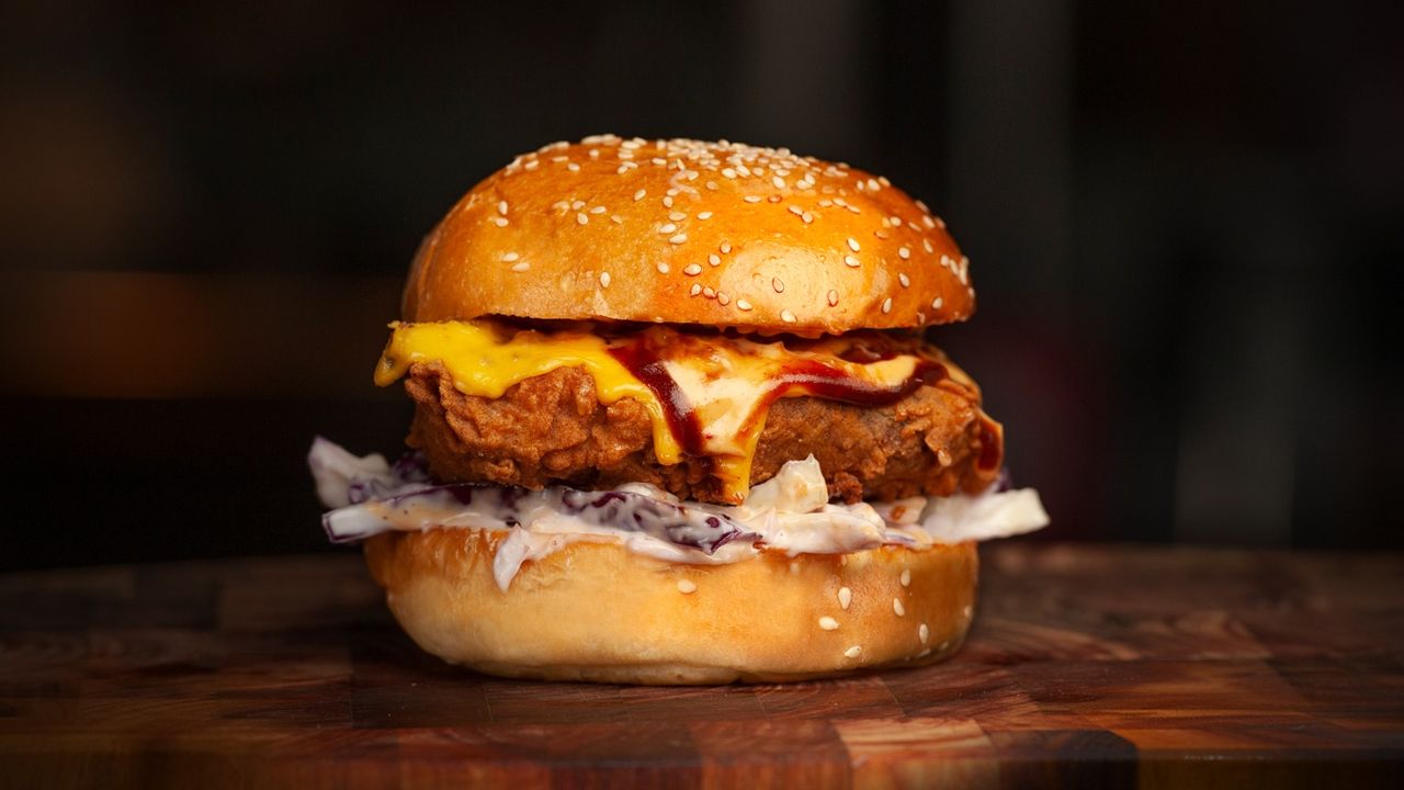 Fried Chicken Burger