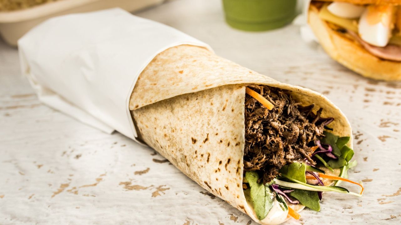 Slow Cooked Lamb Set Wrap