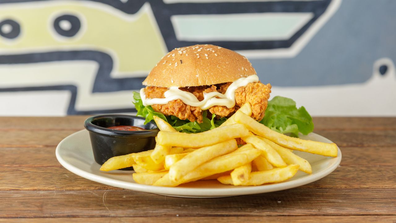Southern Fried Chicken Burger