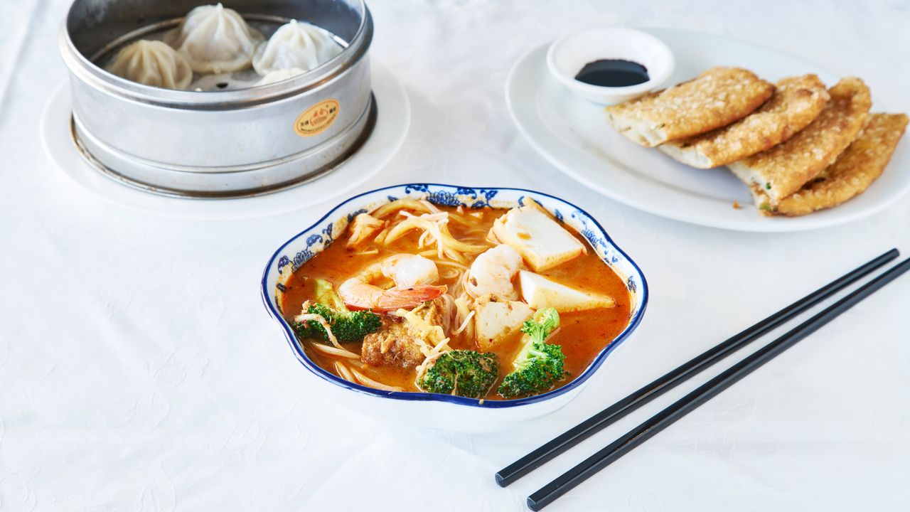 Seafood Tom Yum Noodle Soup