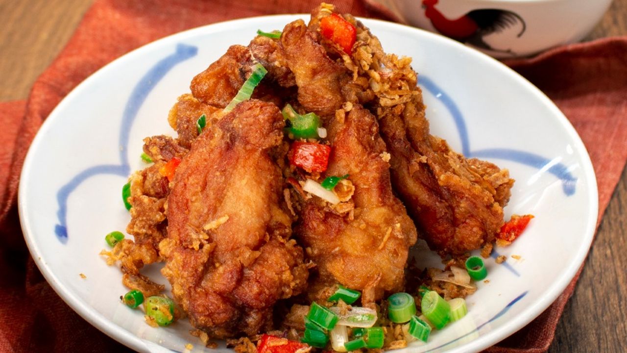 Deep Fried Chicken Spare Ribs with Rice