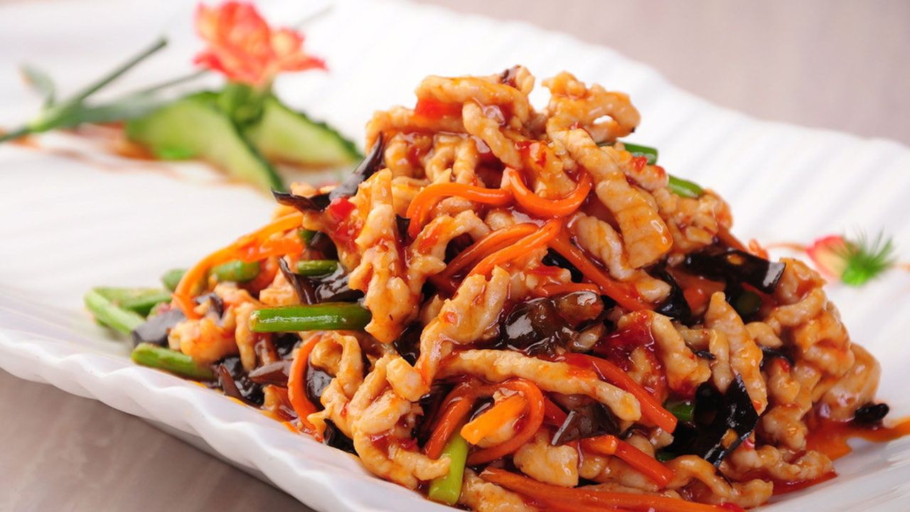 Shredded Pork in Spicy Garlic Sauce