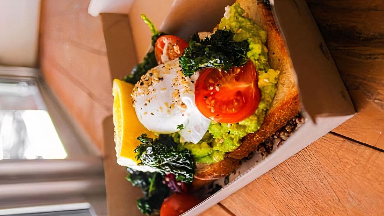 Smashed Avo and Feta with Two Eggs