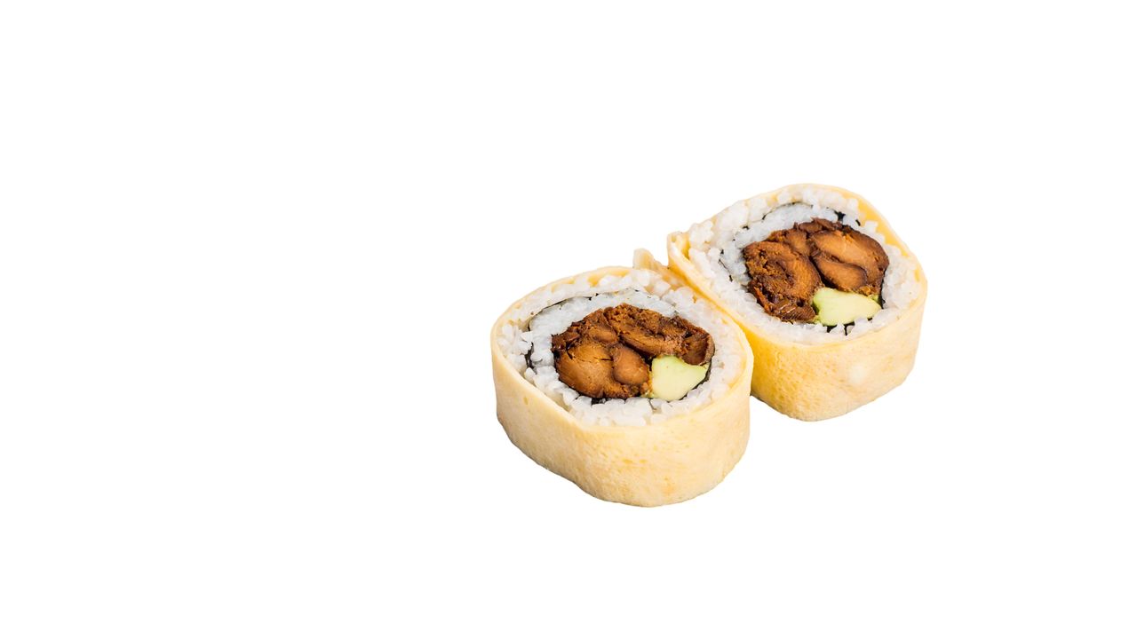 Teriyaki Chicken and Avocado Egg Sheet Roll