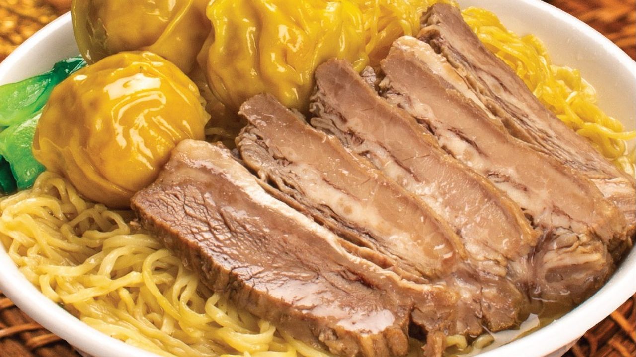 N4 Beef Brisket & Wonton Noodles