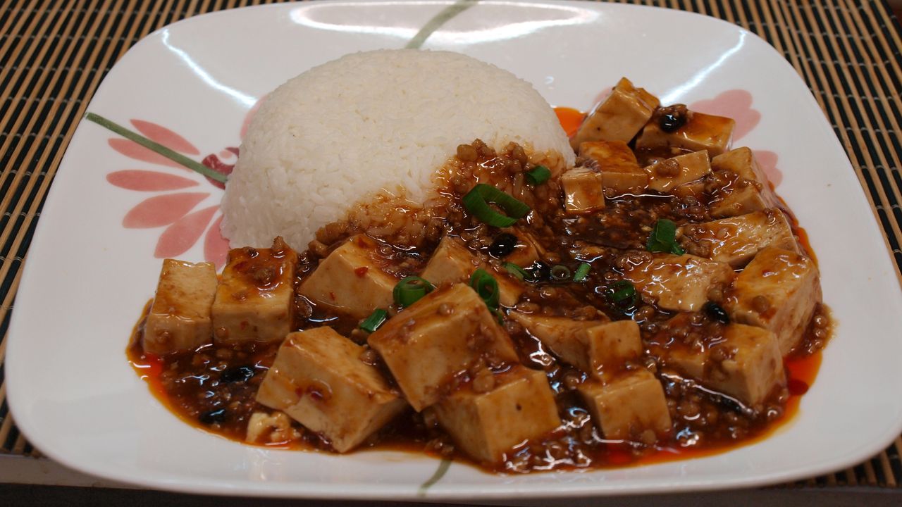 Ma Po Tofu with Rice
