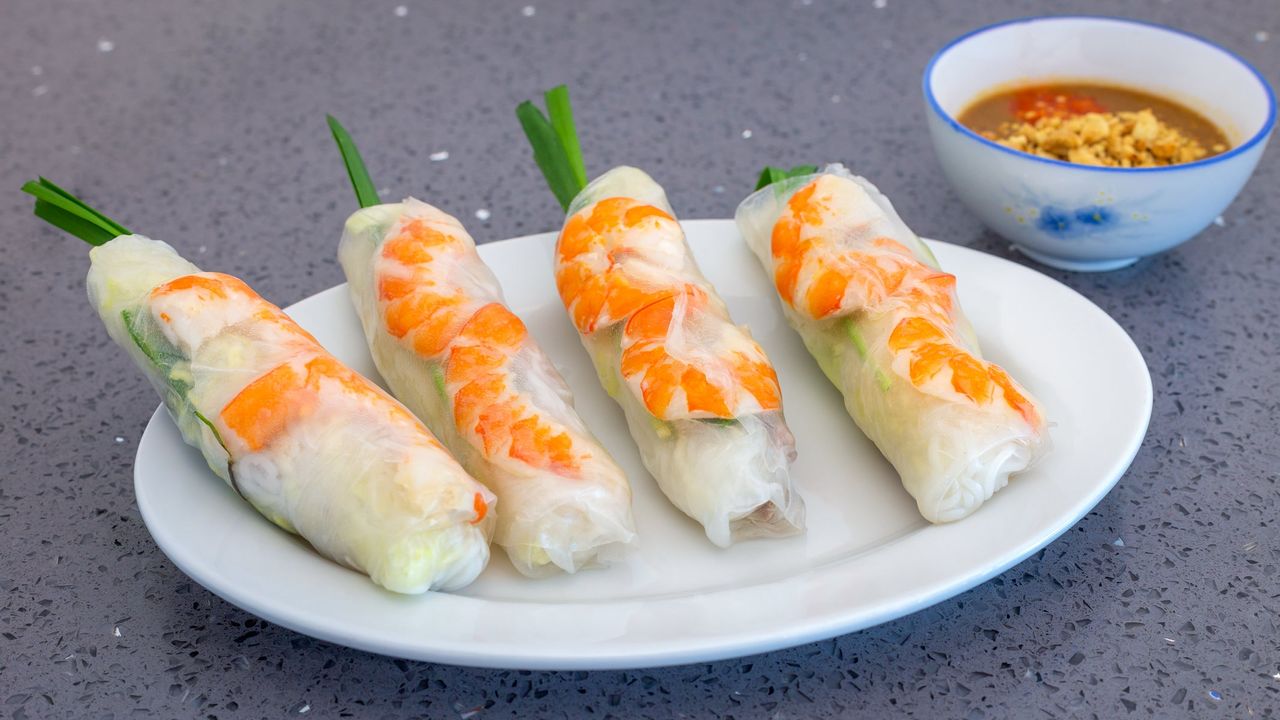 Goi Cuon/Rice Paper Rolls (4 Rolls)