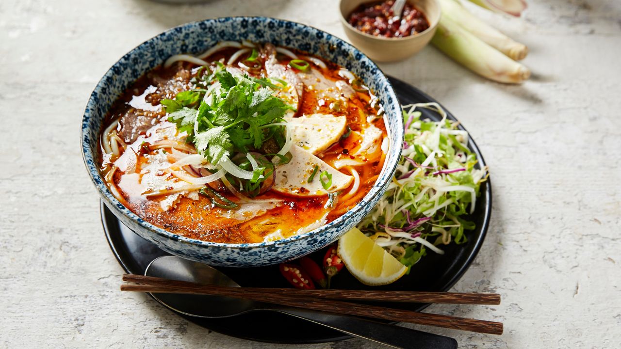 H1. Spicy Beef and Pork Noodle Soup / Bún Bò Huế