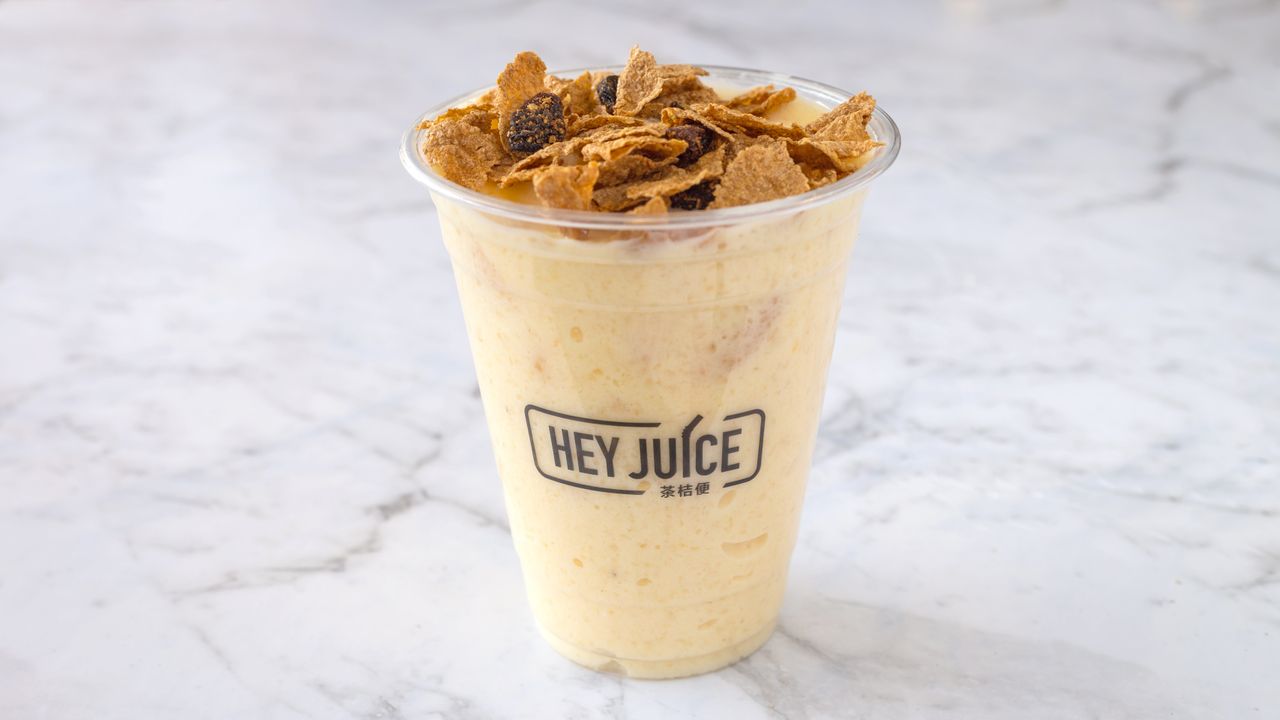 Peach and Banana Smoothie (1833KJ) (400ml)