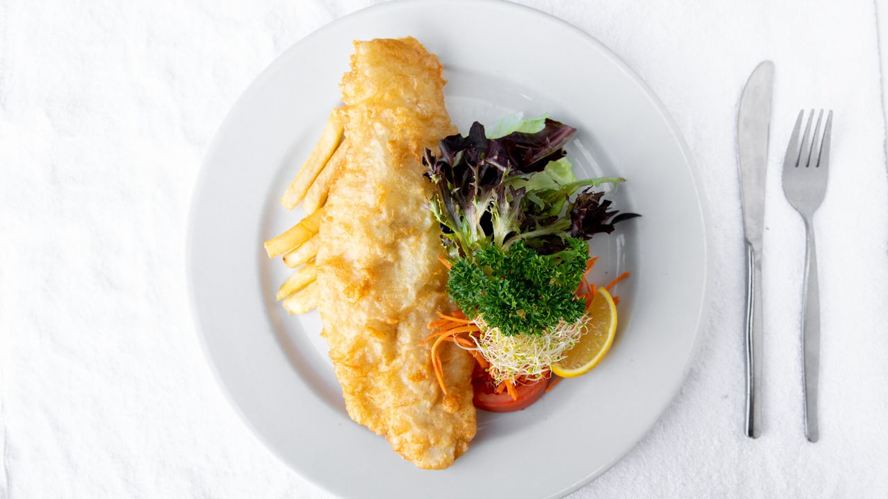 1. Battered Fish & Chips
