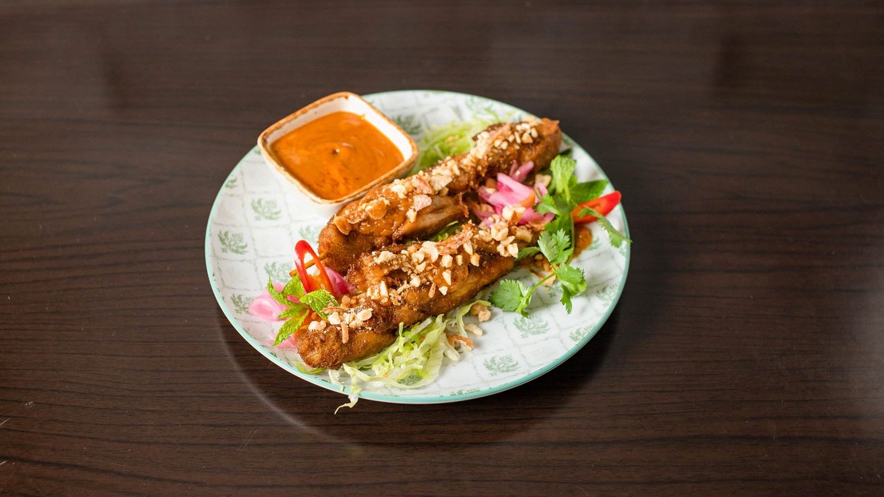 Sate Chicken Skewers
