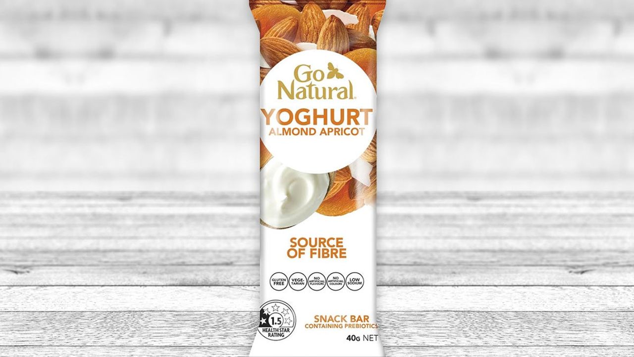 Go Natural Baked Yogurt Apricot Bar 40g
