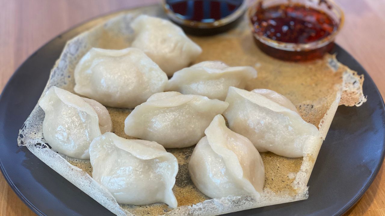 Pan Fried Pork & Cabbage Dumplings