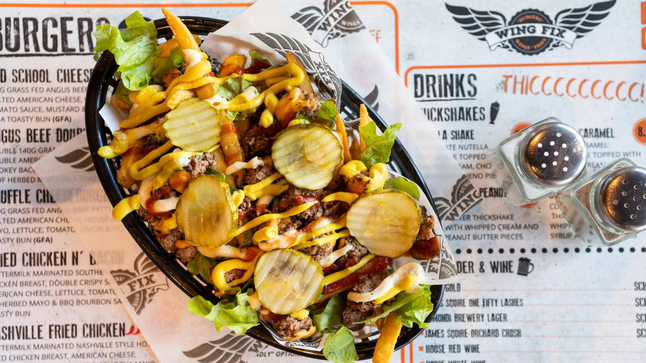 Burger Loaded Fries