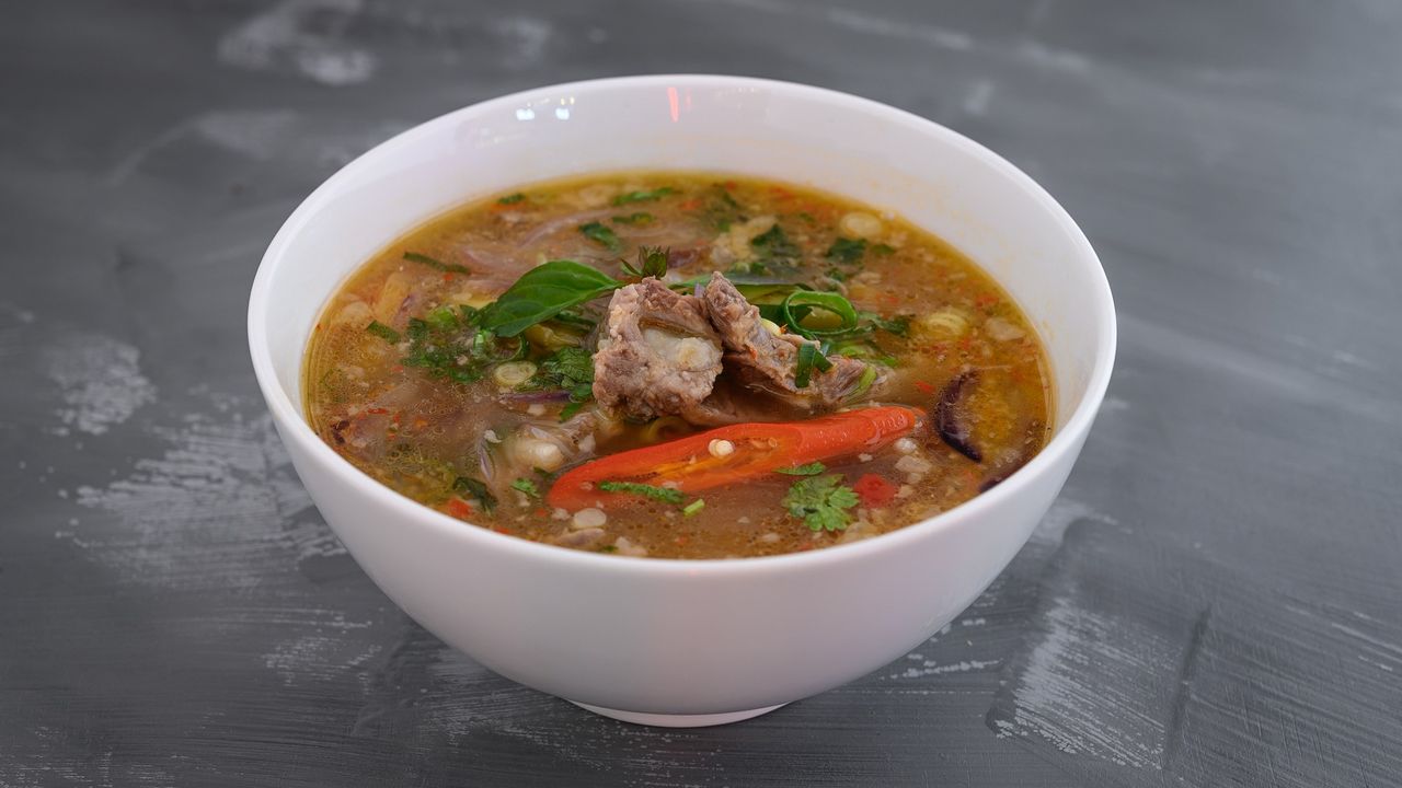 Tom Sabb Pork Ribs Soup