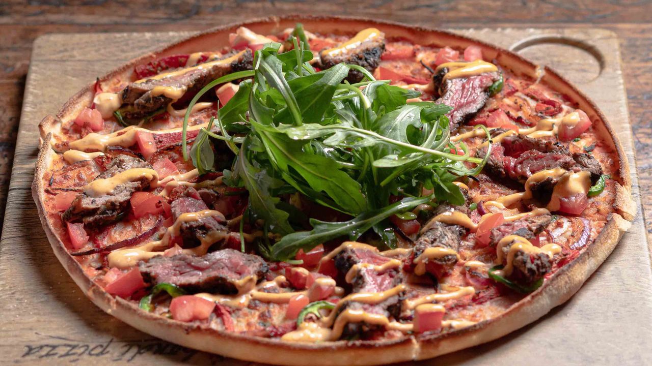 Cajun Steak Pizza