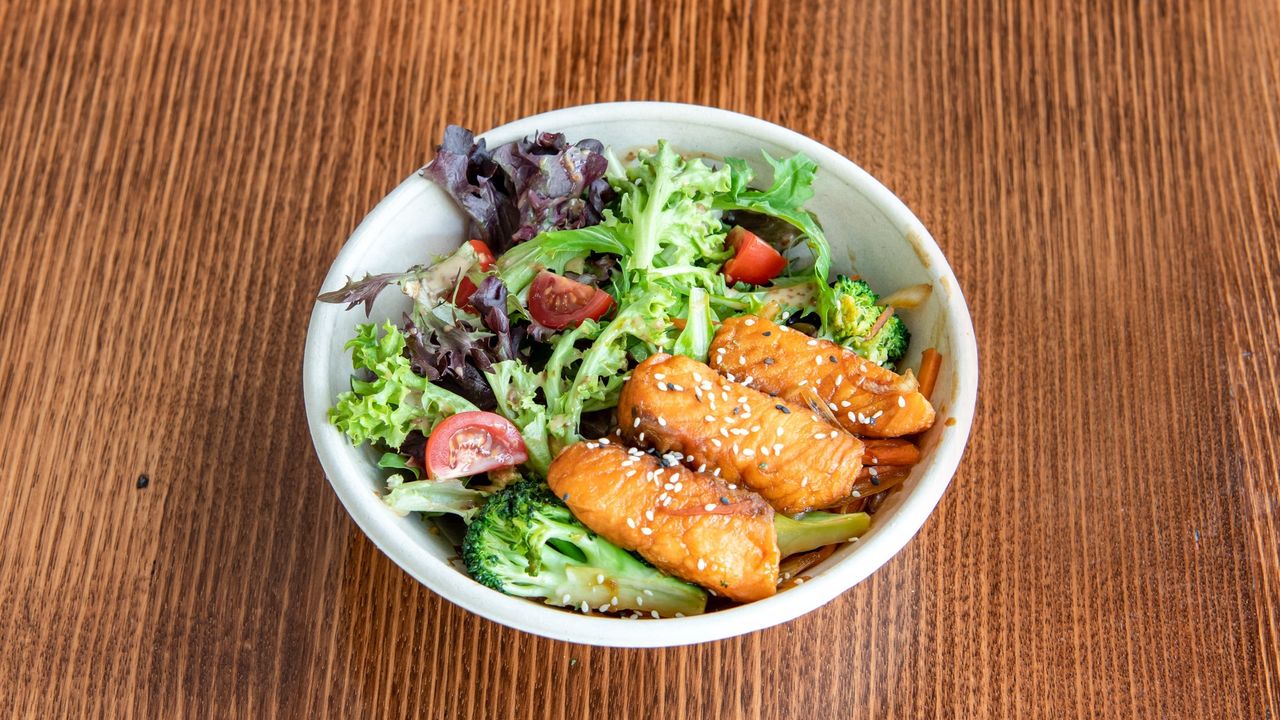 Teriyaki Salmon Bowl