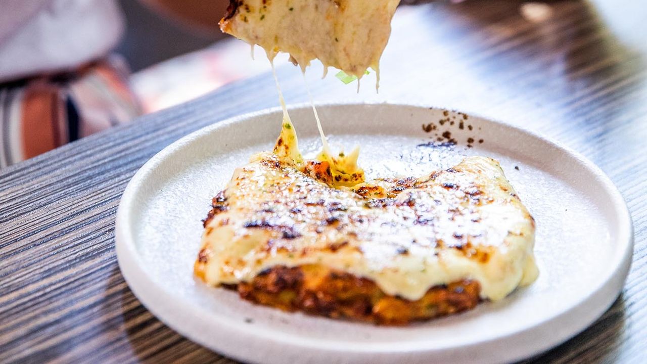 Cheesy Okonomiyaki (Seafood)