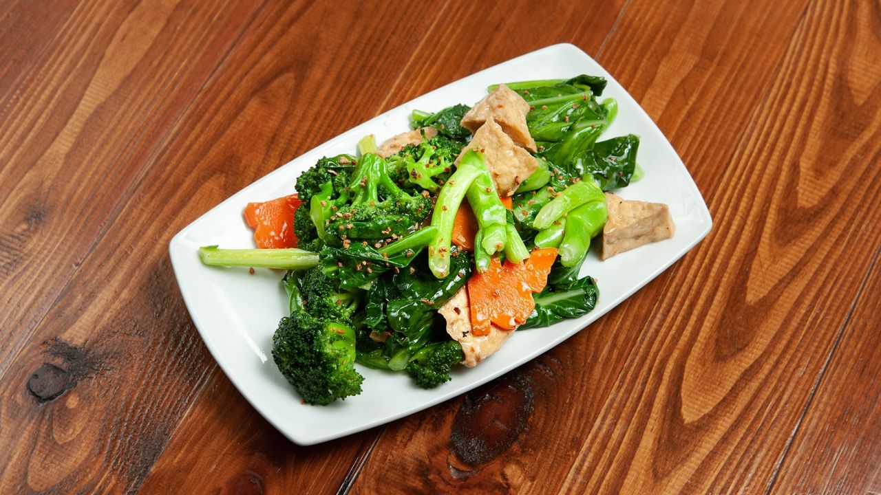 Stir Fried Mixed Veggie and Tofu