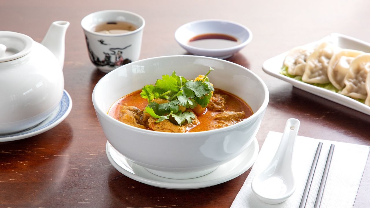 Curry Lamb or	Chicken with Potato