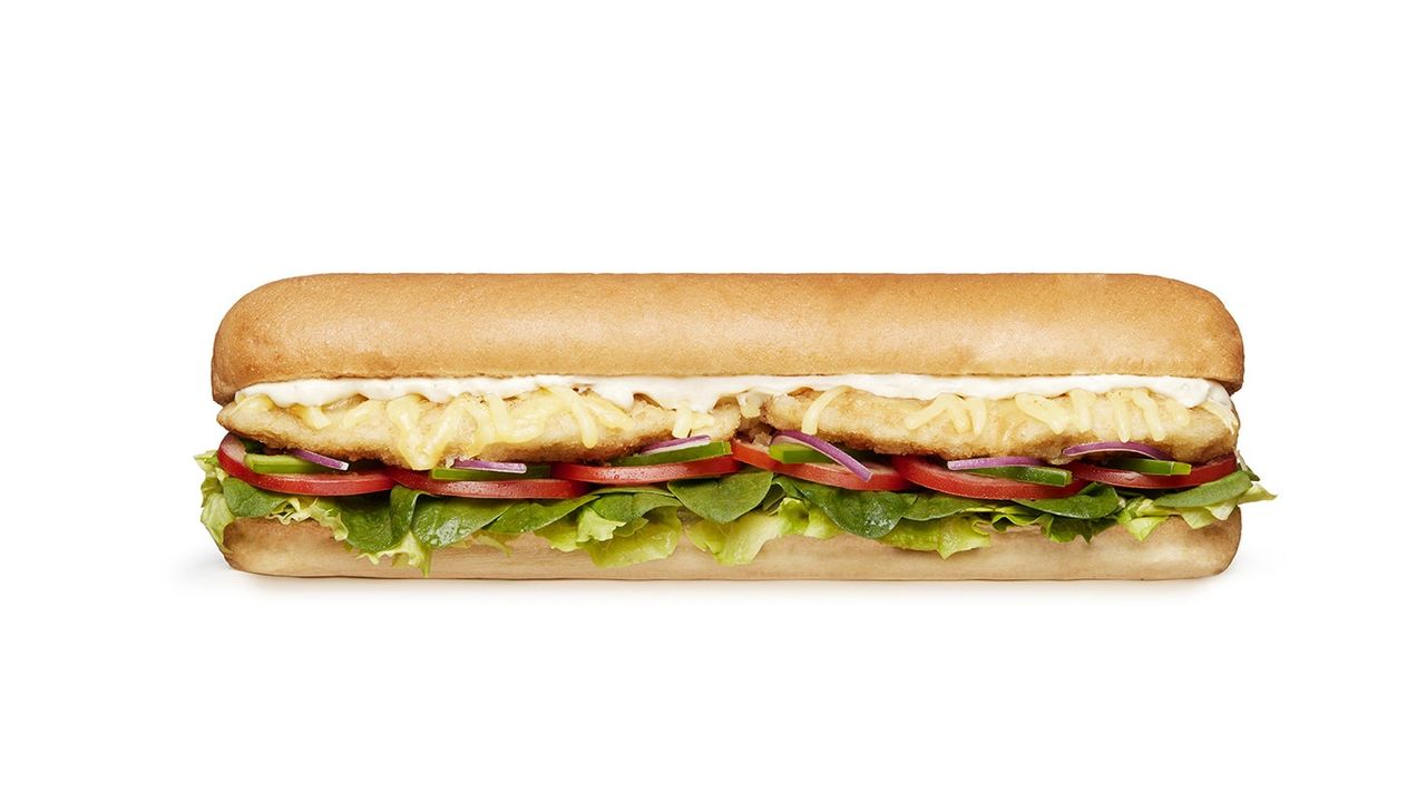 Chicken Schnitzel Subway Footlong®