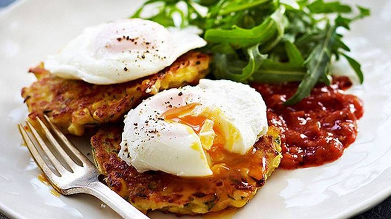 Corn and Zucchini Fritter