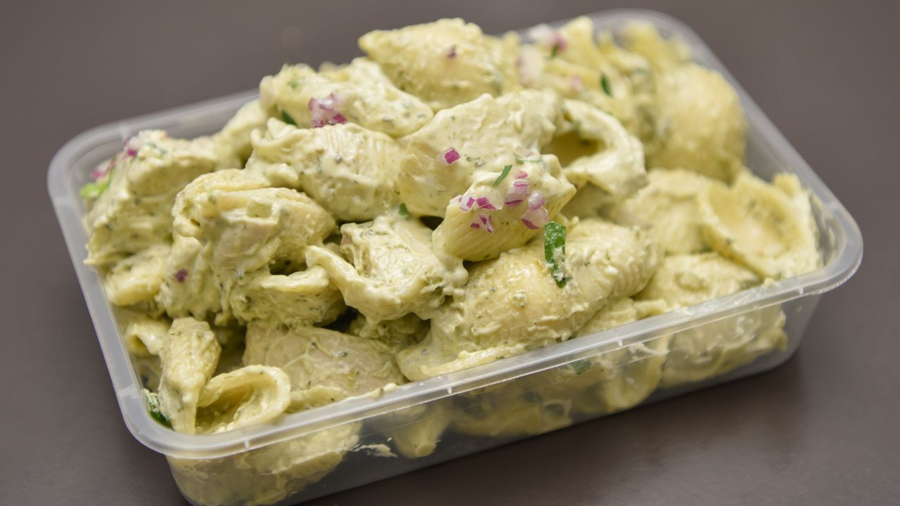 Chicken and Pesto Pasta Salad