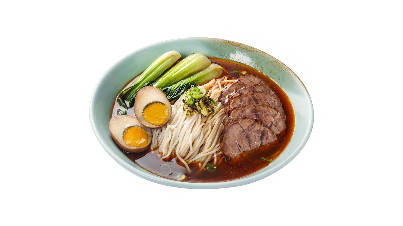 Sliced Beef La Mian in Beef Soup