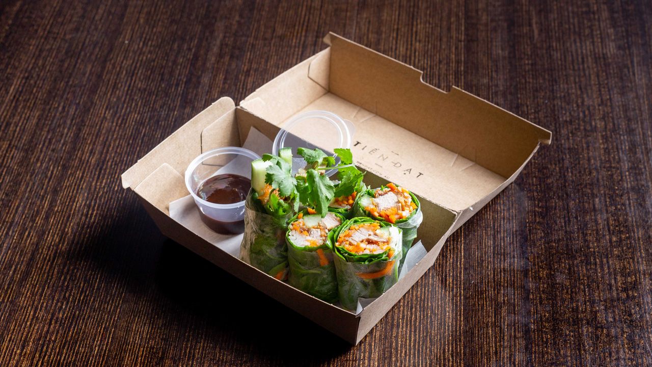 Pork and Prawn Rice Paper Rolls