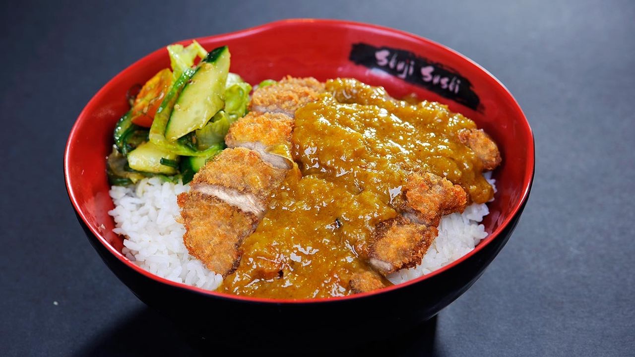 Curry Chicken Katsu Don