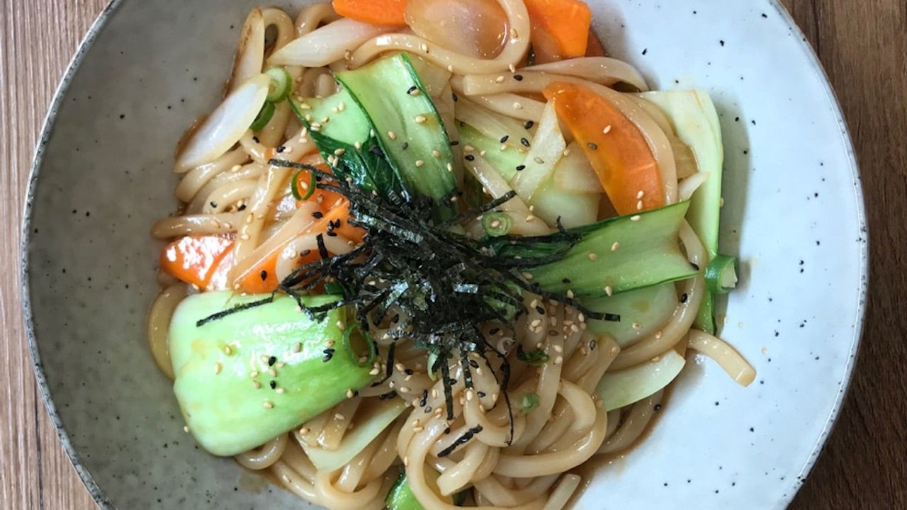Vegetable Yaki Udon