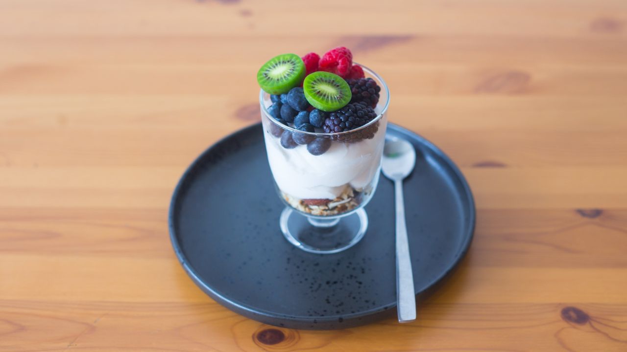 Coconut Yoghurt Parfait (GF) (Low Carb)