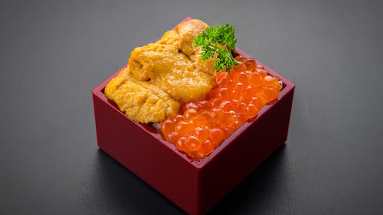 Uni, Ikura Mini Chirashi Don