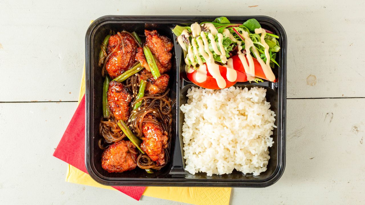 Smoky Chicken Rice Box