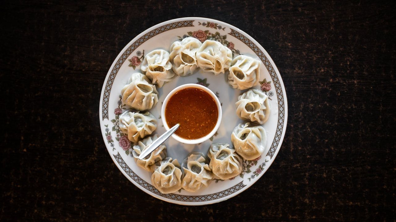 Goat Mo Mo (12 Pieces)