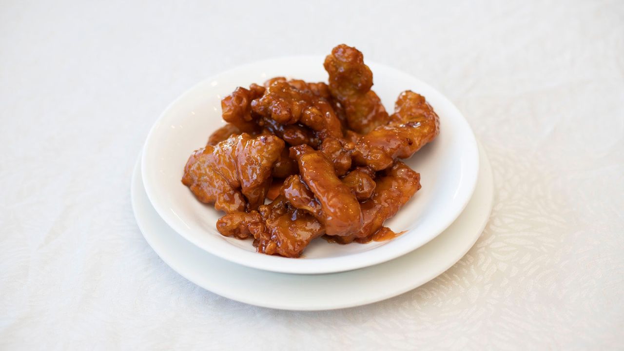 Pork Ribs in Peking Sauce