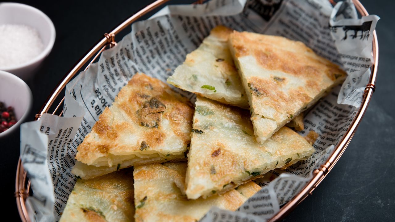 Spring Onion Pancake