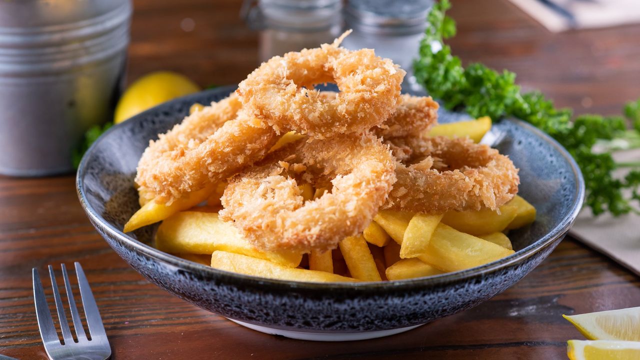 Calamari and Chips
