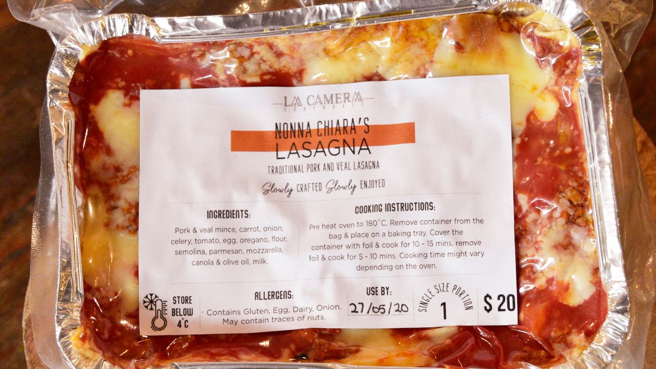 Nonna Chiara's Pork and Veal Lasagna (Single Serve)