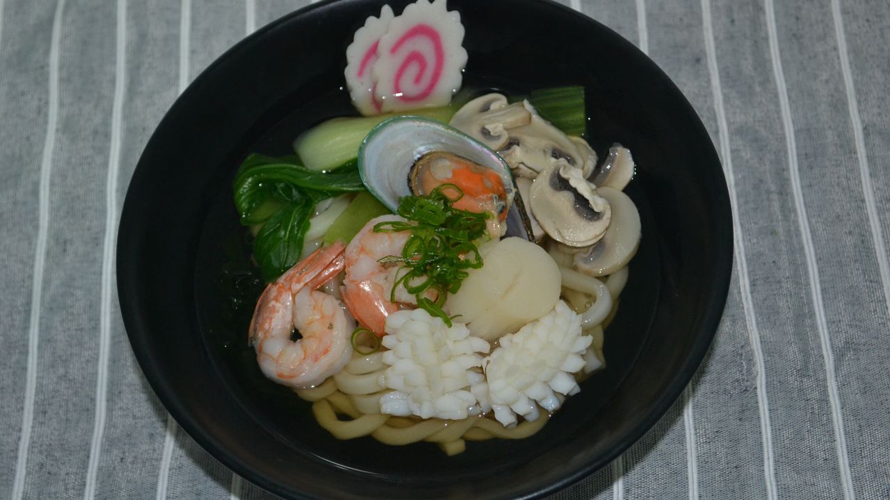 Seafood Udon