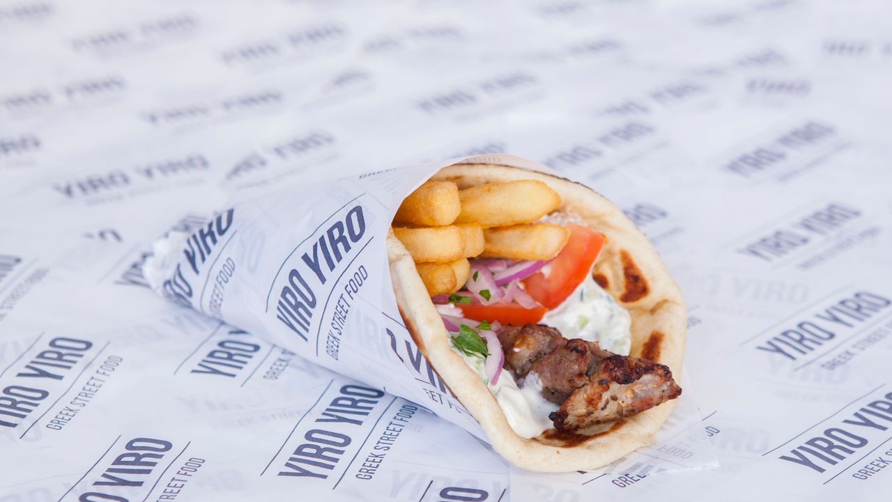 Pork Skewer Pita