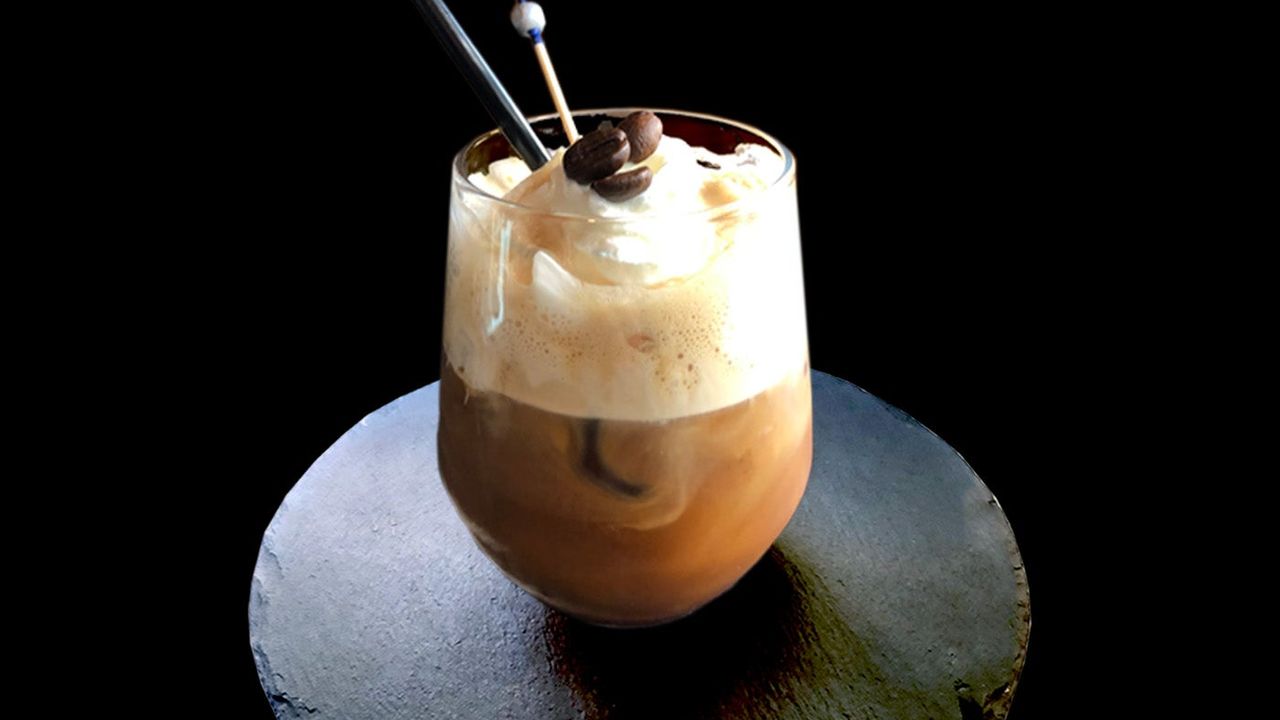 Iced Kyoto Charcoal Coffee Latte 400ml