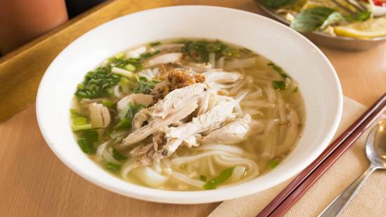 Poached Chicken Pho