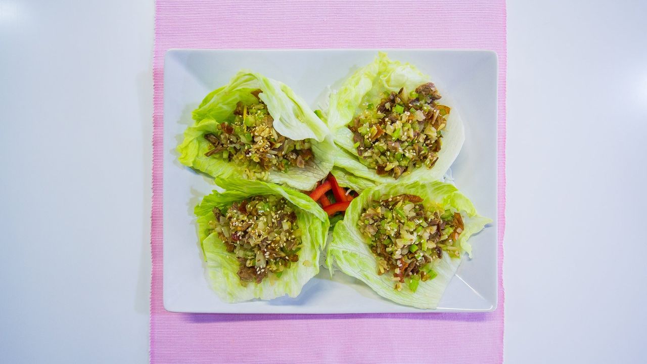 San Choy Bow (4) Roasted Duck