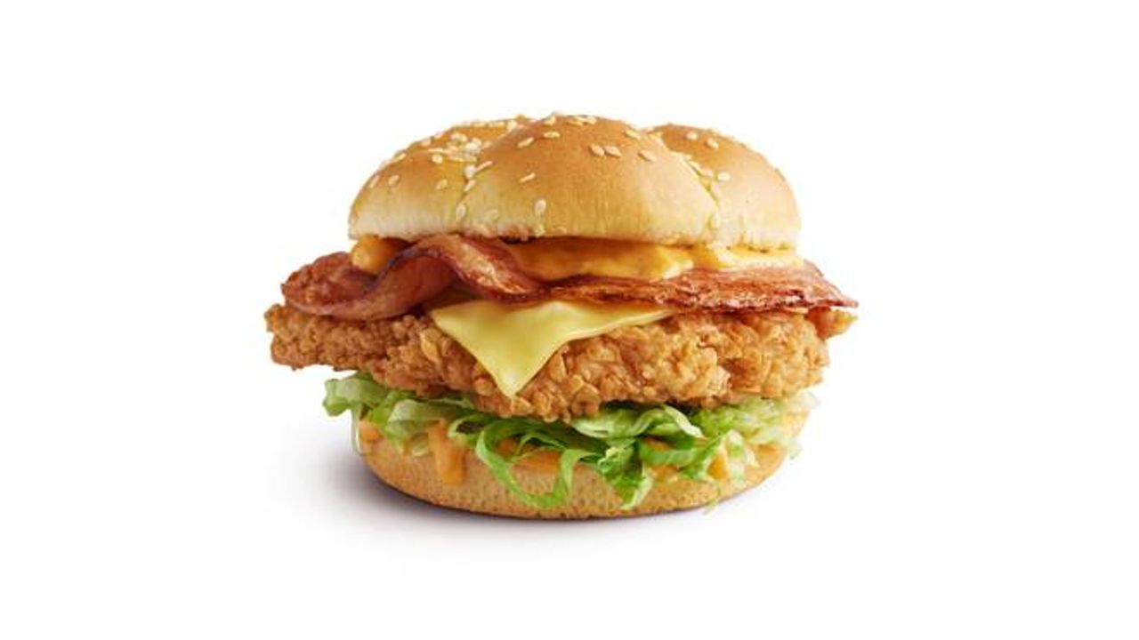 Zinger® Bacon & Cheese Burger