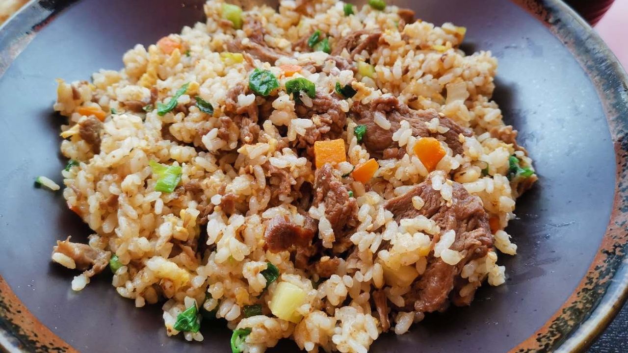 Fried Rice with Beef