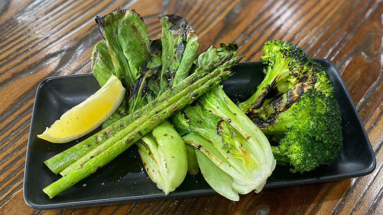 Charred Greens