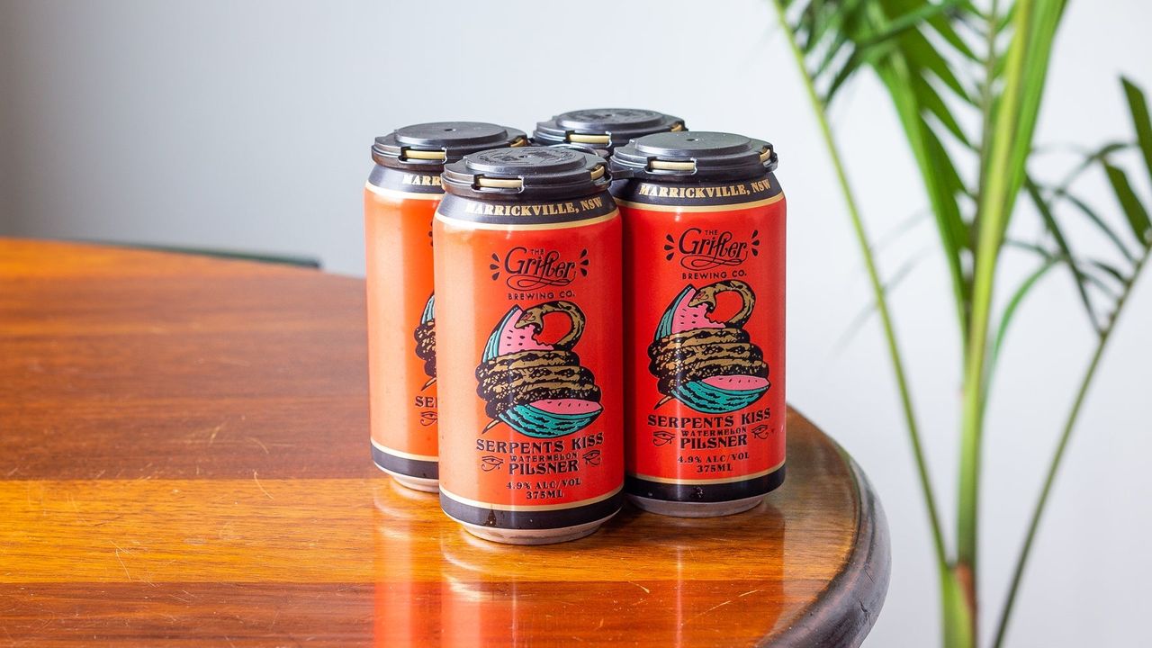 The Grifter Serpents Kiss Watermelon Pilsner (4 Pack)