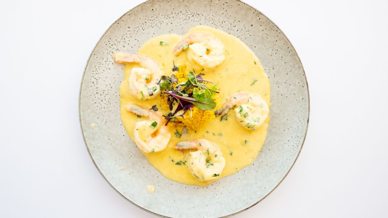 Garlic King Prawns